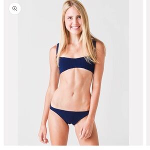 Hunza G Navy Bikini Set